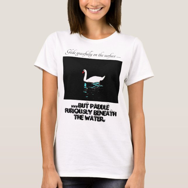 Camiseta Cisne Gracioso (Frente)