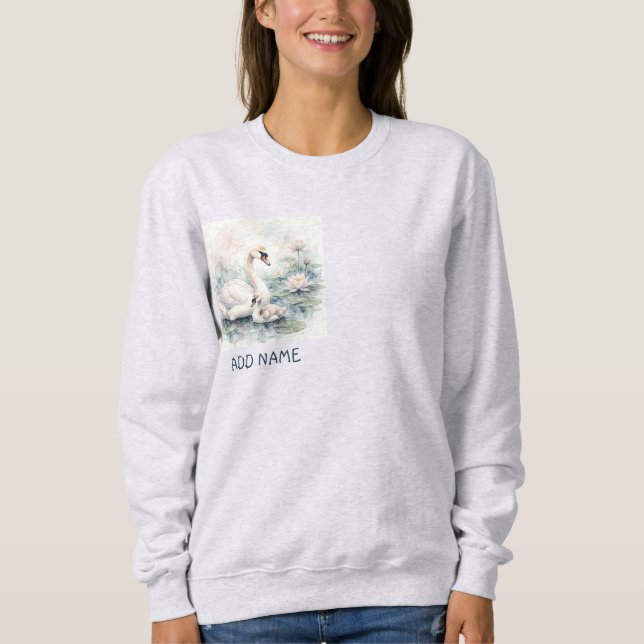 Camiseta Cisne Sereno E Cigano (Frente)