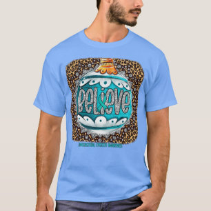 Camiseta Cistite Intersticial Sensibilização Acreditem Orna