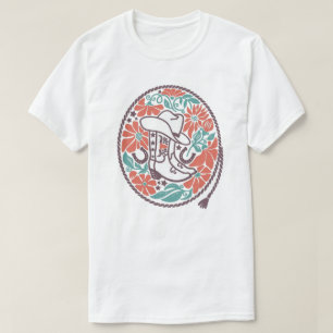 Camiseta CISV Austin Cowboy Hat, Boots, & Bull Skull Men