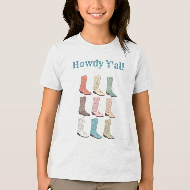 Camiseta CISV Austin Howdy Kid (Meninos/Meninos) (Frente)