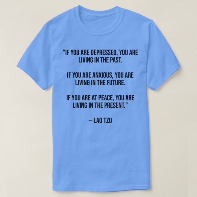 Camiseta Citação 2 de Lao Tzu (Frente do Design)