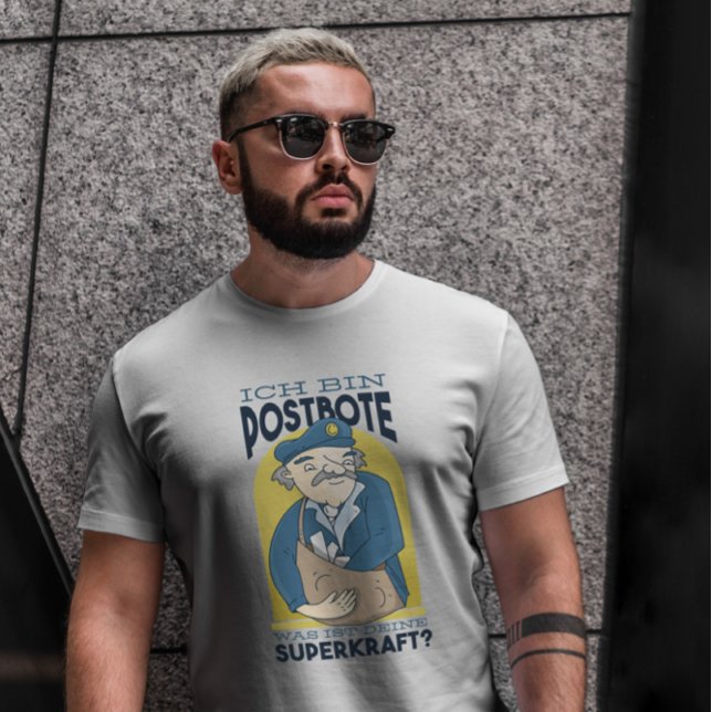Camiseta Citação Alemã do Postman (Criador carregado)