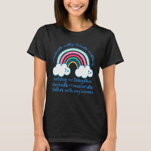 Camiseta Citação Asa de Frango Asa de Frango Cachorro-Quent