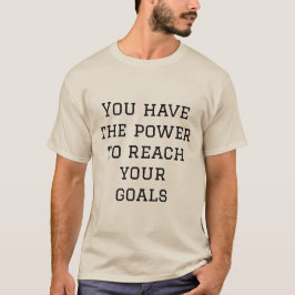 Camiseta Citação Atletica Areia Cor Motivacional Homens Fer