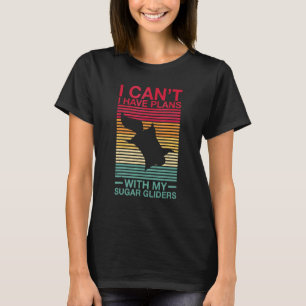 Camiseta Citação Australiana Do Glider De Açúcar E