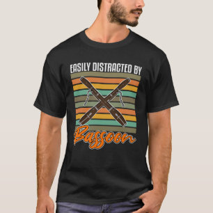 Camiseta Citação Bassonista para Orquestra Bassoon e Bassoo