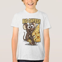 Camiseta Citação BIG CHEESE – Humor Ousado e Confiança Dive