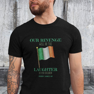 Camiseta Citação Bobby Sands Liberdade Irlandesa N