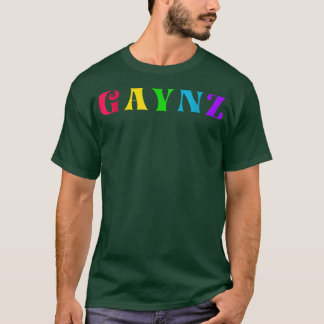 Camiseta Citação Colorida LGBQT na Fila de Esporte Gaynz Ga