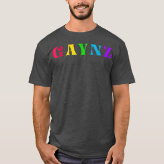Camiseta Citação Colorida LGBQT na Fila de Esporte Gaynz Ga