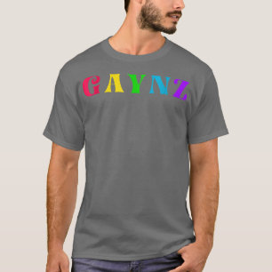 Camiseta Citação Colorida LGBQT na Fila de Esporte Gaynz Ga