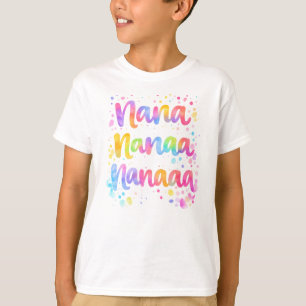 Camiseta Citação Colorida Sonhadora e Divertida com Salpico