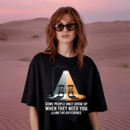 Camiseta Citação Conheça a Diferença Saúde Mental