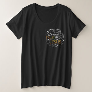 Camiseta Citação cristã ainda preocupada