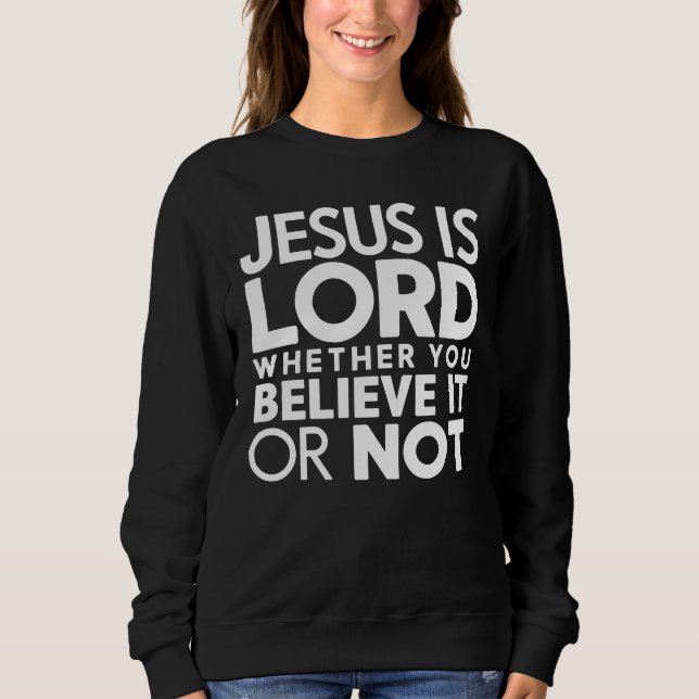 Camiseta Citação Cristã Jesus é o Senhor (Frente)