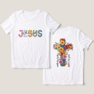 Camiseta Citação da Bíblia Cristã Inspiradora