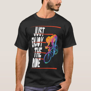 Camiseta Citação da bicicleta Motivational Mountain Bike do