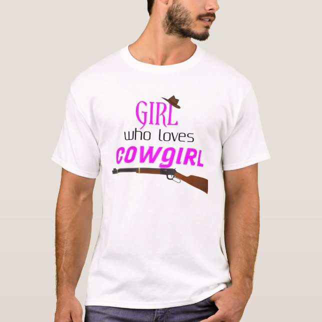 Camiseta Citação da cowgirl engraçada (Frente)