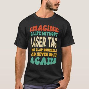 Camiseta Citação Da Etiqueta Laser Para A Etiqueta Laser
