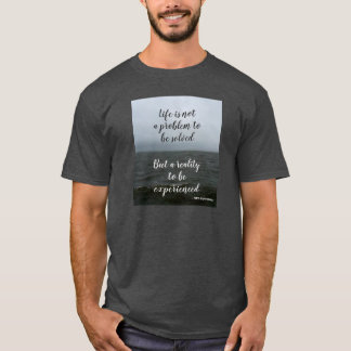 Camiseta Citação da Filosofia de Kierkegaard