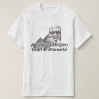 Camiseta Citação da grandeza afrocentrica
