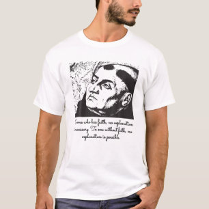 Camiseta Citação da Igreja Católica de Aquino de Thomas 