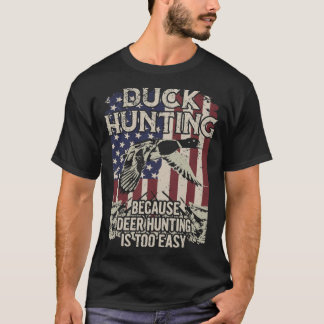 Camiseta Citação da temporada de caça de patos para um labr