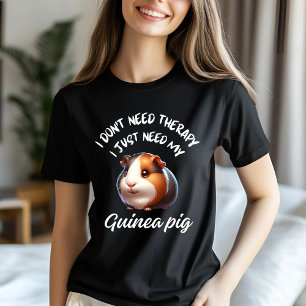 Camiseta Citação da Terapêutica do Porco do Porco Engraçado