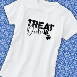 Camiseta Citação de Amante de Cachorro Vendedor de Petiscos