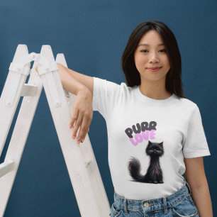 Camiseta Citação de Amor com Toque Divertido