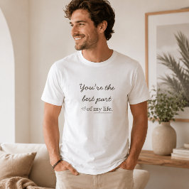 Camiseta Citação de Amor Moderno