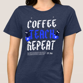 Camiseta Citação de Apreciação de Professor de Pré-Escola E