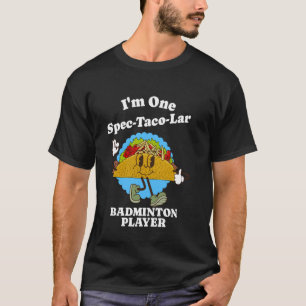 Camiseta Citação de Apreciação do Jogador de Badminton, Eng