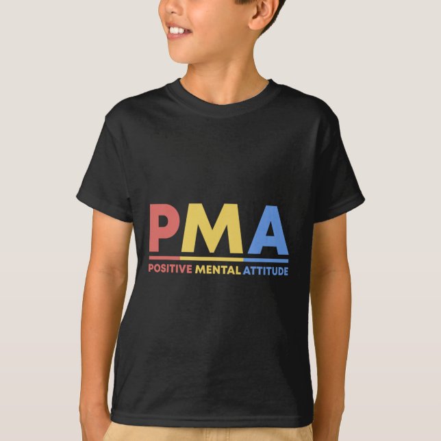 Camiseta Citação de autocuidado com atitude mental positiva (Frente)
