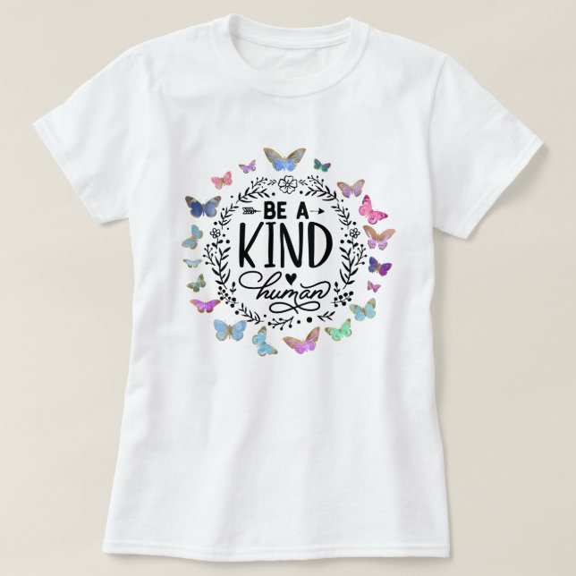 Camiseta Citação de Bondade (Frente do Design)