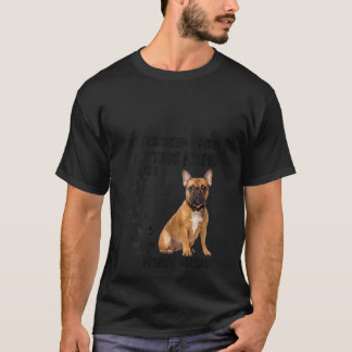 Camiseta Citação de Bulldog Francês Feminino Mãe Pai Impres