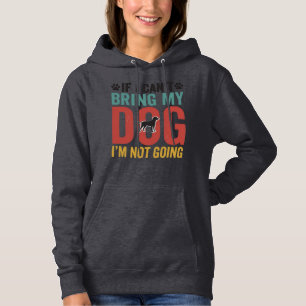 Camiseta Citação de Cachorro Vetor Vintage Se Eu Não Posso