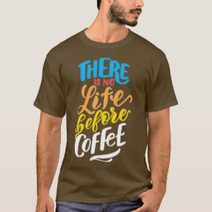 Camiseta citação de café 12