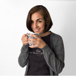 Camiseta Citação de café engraçada - preto