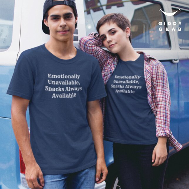 Camiseta Citação de Caracteres Funcional Emocionalmente Ind (Criador carregado)