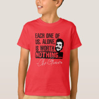Citação de Che Guevara - Cada um não vale nada