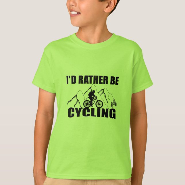 Camiseta Citação de ciclismo engraçada (Frente)
