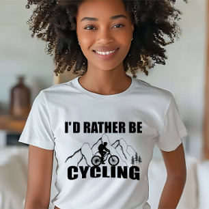 Camiseta Citação de ciclismo engraçada
