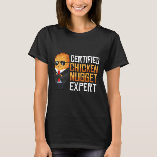 Camiseta Citação de Comida de Tenders e Asas Fritas Profund