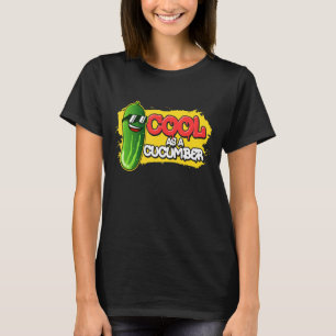 Camiseta Citação de comida em conserva para pepino Legal co