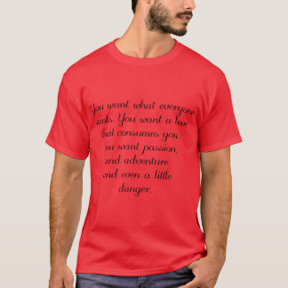 Camiseta Citação de Damon Salvatore Design Maior engraçado
