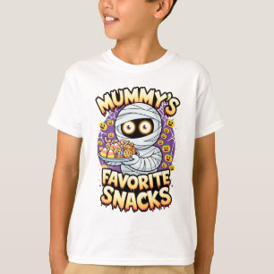 Camiseta Citação de Dia de as Bruxas engraçado de Snacks fa