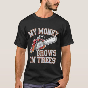 Camiseta Citação de Dinheiro Engraçado
