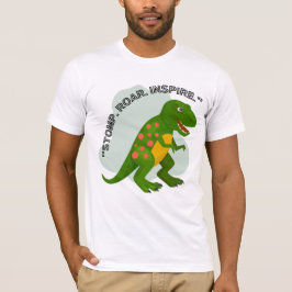 Camiseta citação de dinossauro